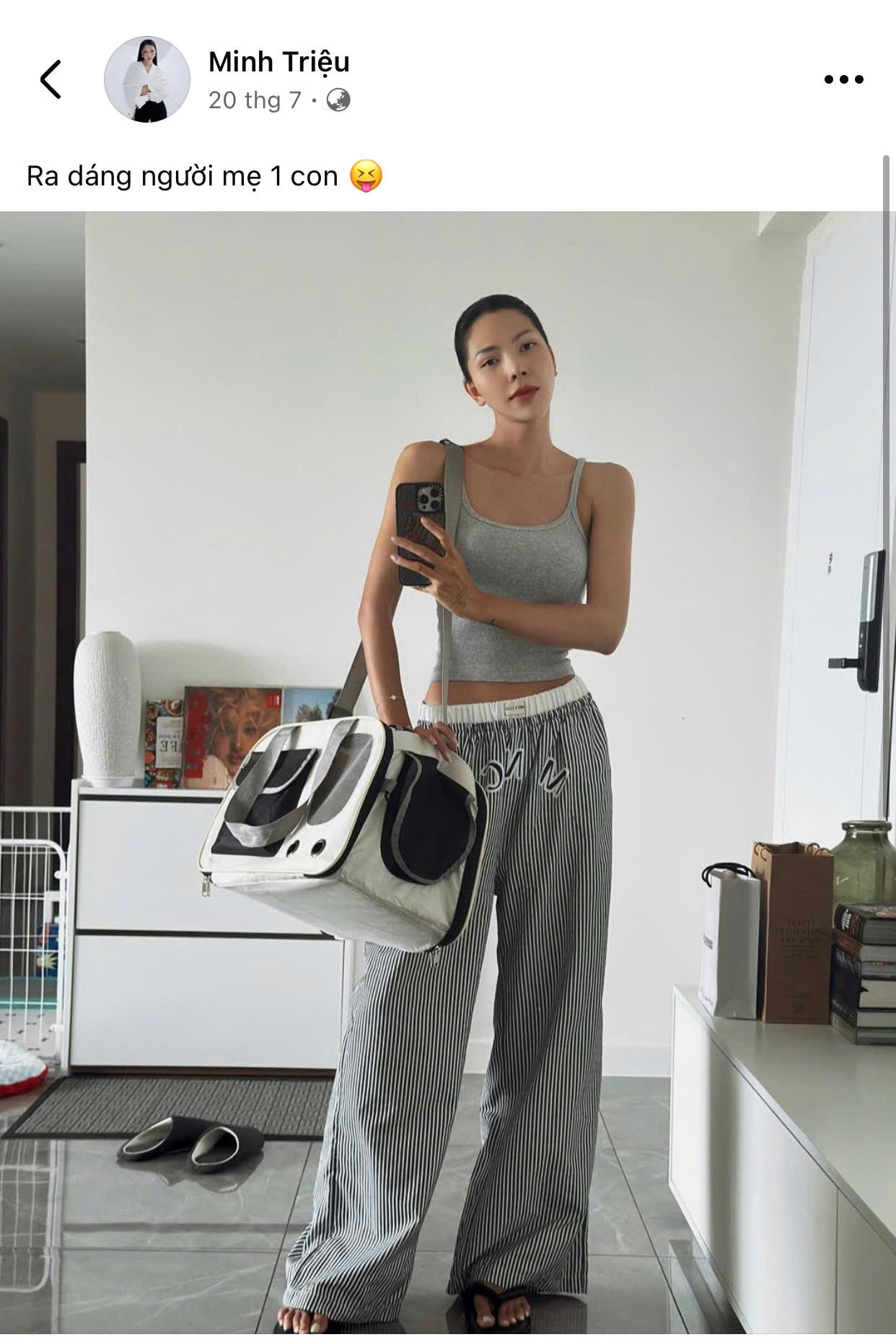 Siêu mẫu Minh Triệu phản hồi về thông tin có con