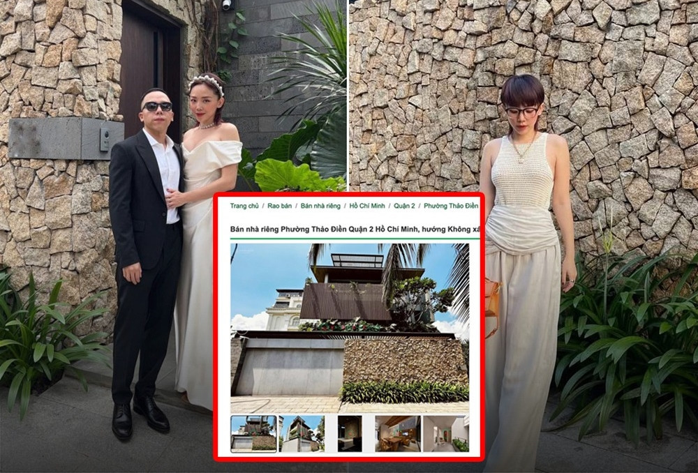 Sự thật sau tin đồn vợ chồng Tóc Tiên rao bán biệt thự 24 tỷ đồng