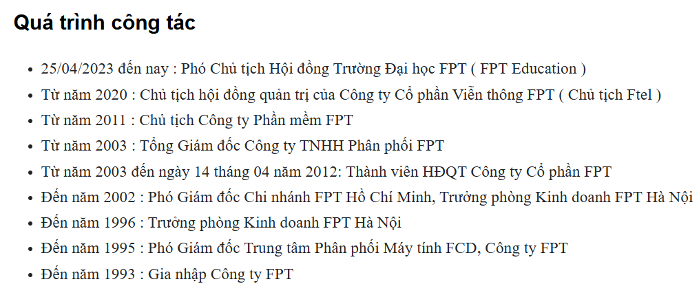 Sự nghiệp của ông Hoàng Nam Tiến, Phó Chủ tịch Hội đồng Trường Đại học FPT - Ảnh 1.