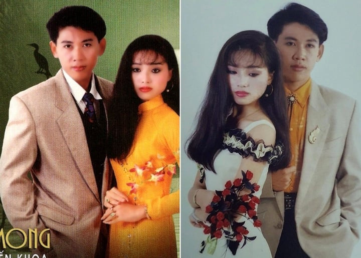 Cặp đôi ca sĩ Mai Tuấn - Yến Khoa nổi tiếng một thời.