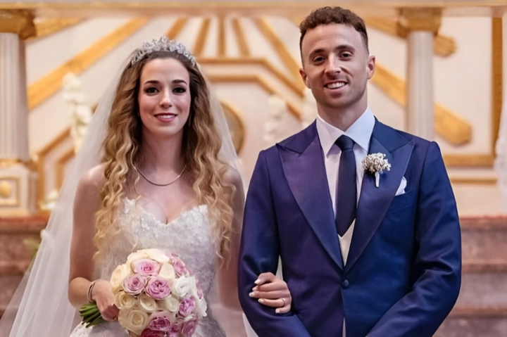 Diogo Jota và vợ Rute Cardoso.