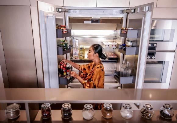 Đoan Trang khoe không gian bên trong căn hộ thông tầng ở TP HCM- Ảnh 14.