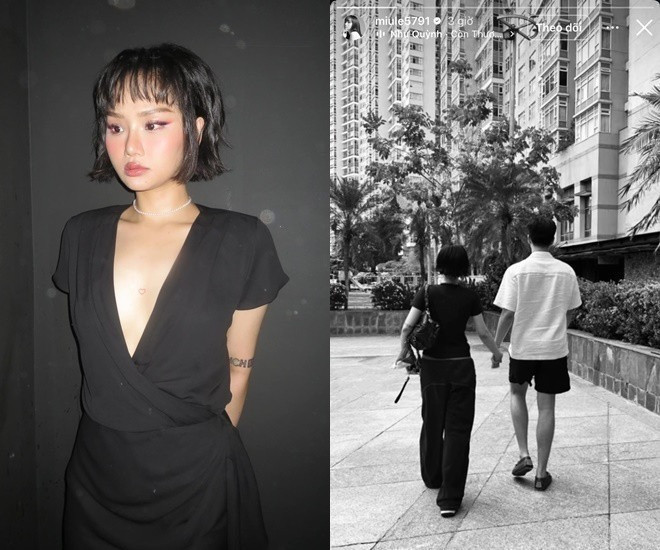 Bạn trai kém 5 tuổi công khai xác nhận tình cảm với Miu Lê theo cách không thể ngọt hơn