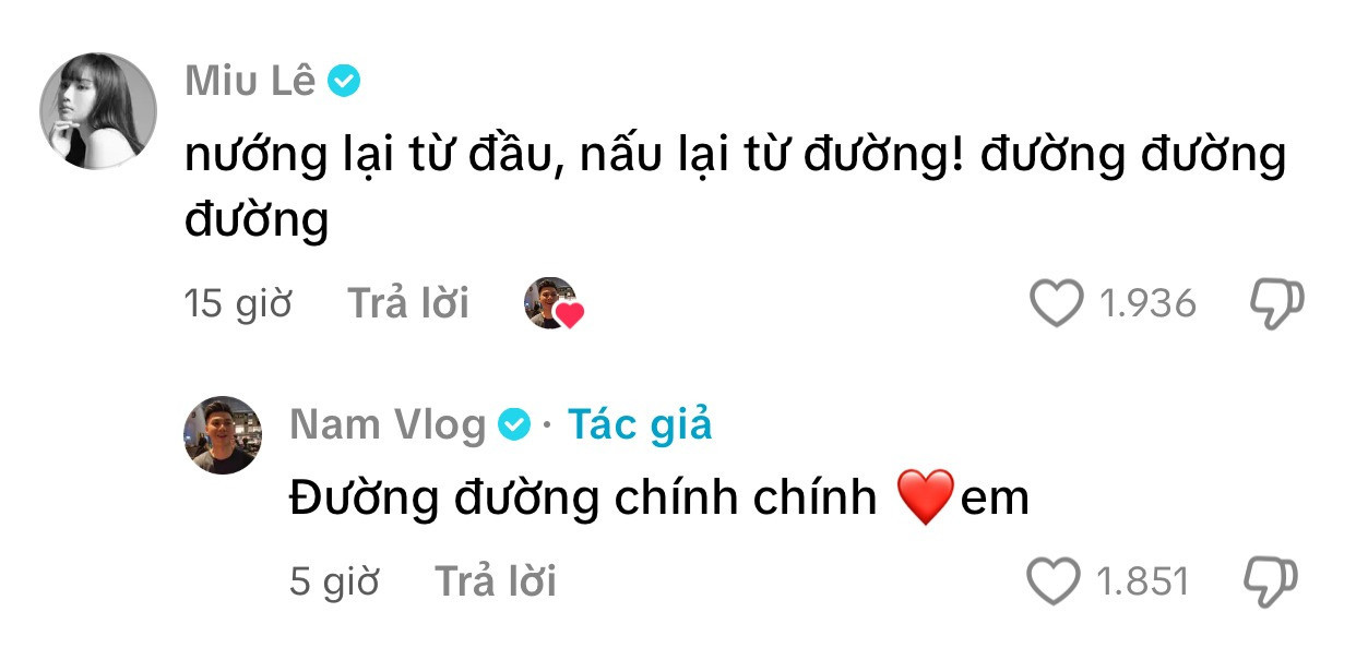 Bạn trai kém 5 tuổi công khai xác nhận tình cảm với Miu Lê theo cách không thể ngọt hơn