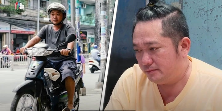 Phùng Ngọc làm đủ nghề từ cắt tóc, chạy xe ôm, bán quần áo vỉa hè, bảo vệ... để mưu sinh.