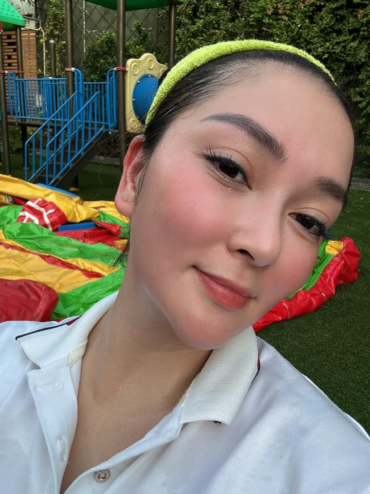 Làn da đẹp căng bóng ở tuổi 39 của Hoa hậu Nguyễn Thị Huyền- Ảnh 9.