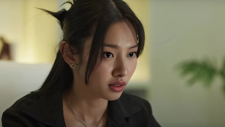 Hình ảnh AI thay thế Thùy Tiên bị chê đơ cứng, không cảm xúc.