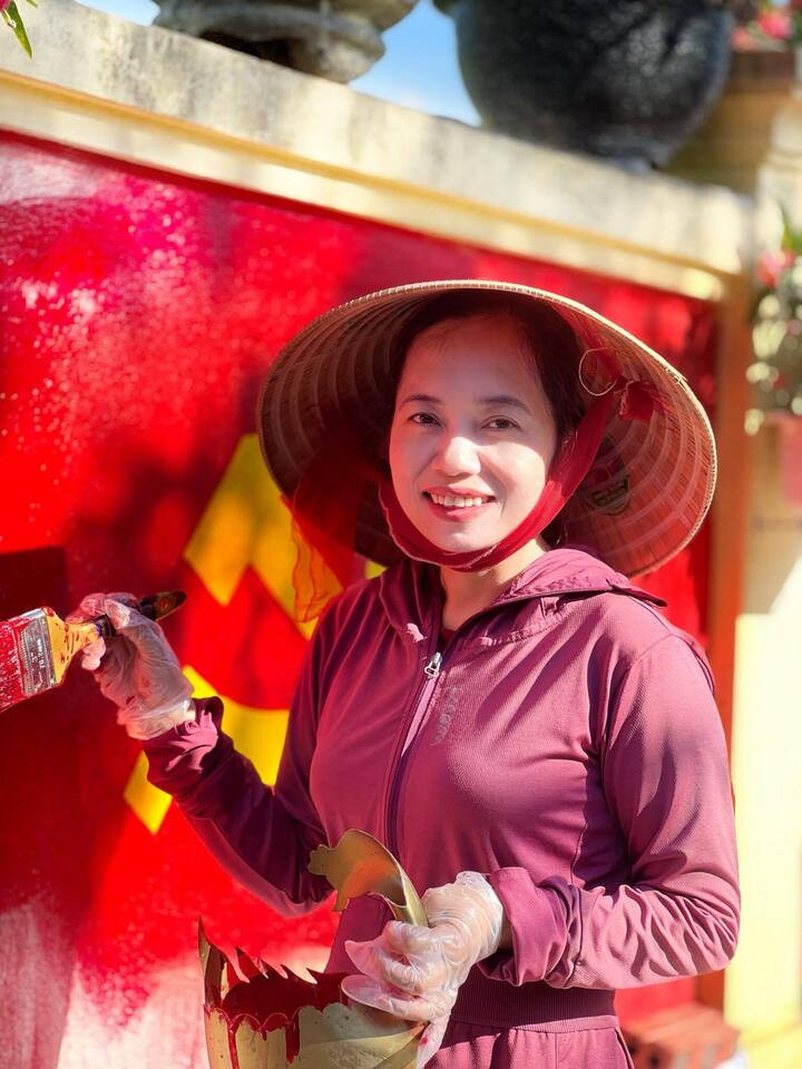 Chị Minh Thụy tự hào khi làm điều ý nghĩa.