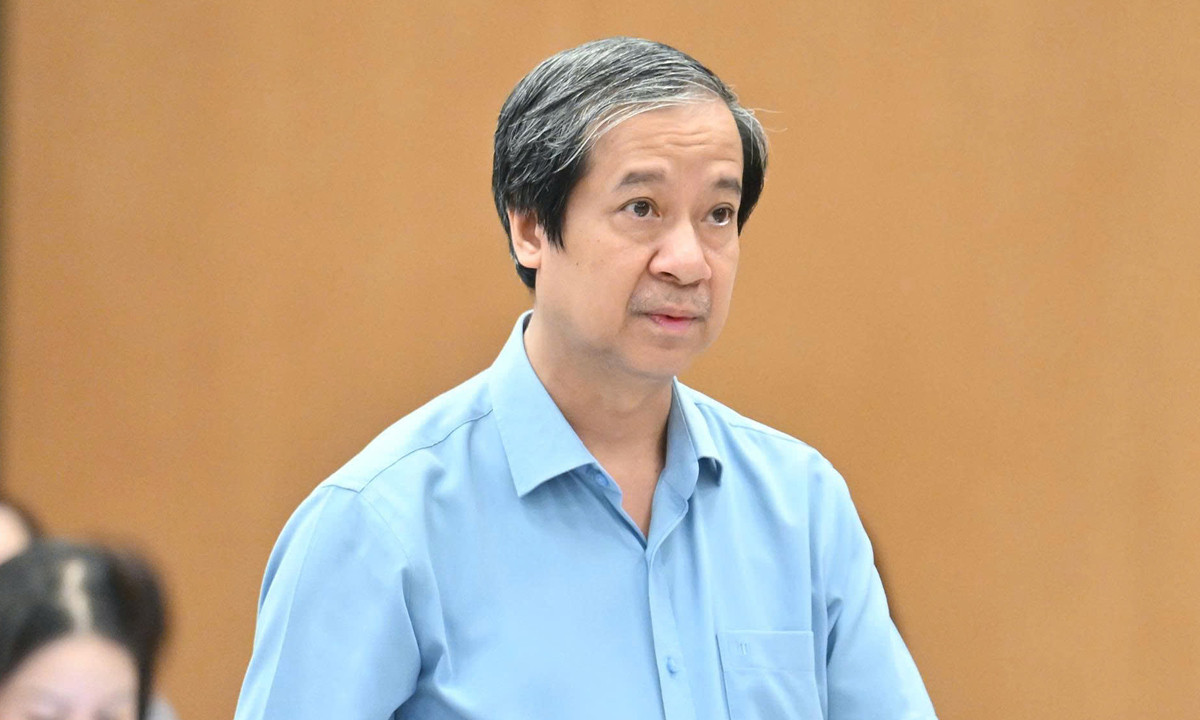 Bộ trưởng GD&ĐT Nguyễn Kim Sơn.