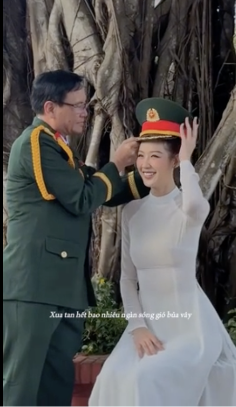 Gia thế nàng hậu quê Cần Thơ thi Miss World: Bố là đại tá, mẹ bác sĩ- Ảnh 2.