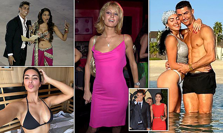 Ronaldo từng hẹn hò nhiều mỹ nhân trong quá khứ