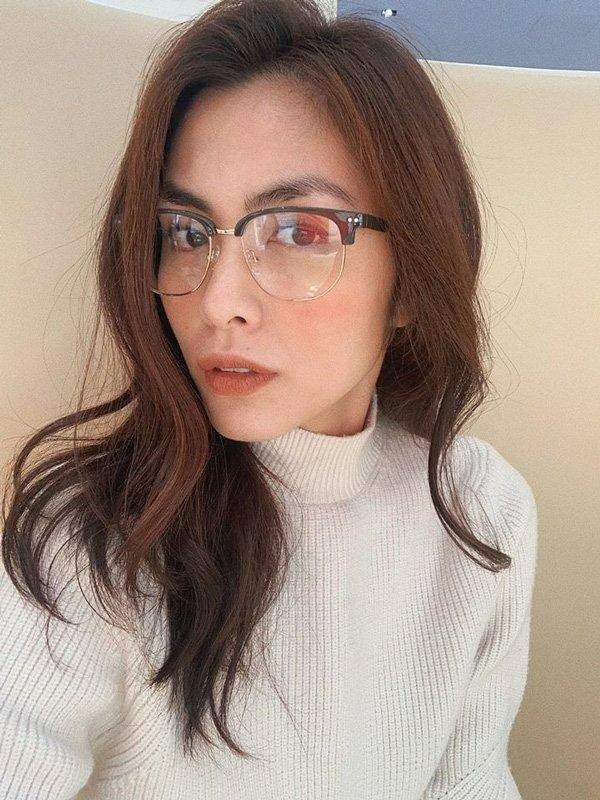 Hà Tăng suýt không nhận ra chính mình sau khi trang điểm đậm