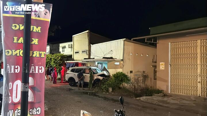 Hiện trường vụ tai nạn.