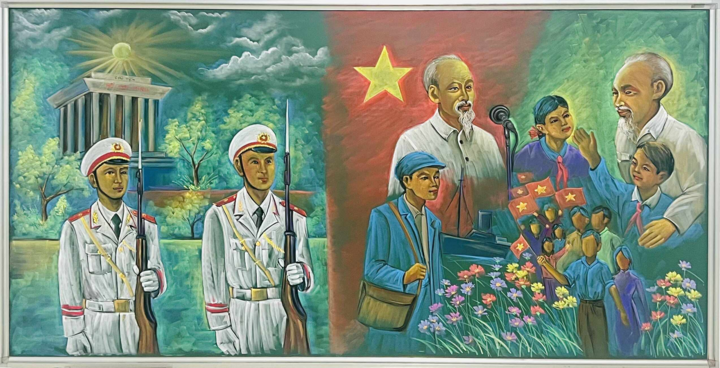 Giản dị nhưng chan chứa cảm xúc, những bức tranh phấn màu không chỉ là tác phẩm mỹ thuật mà còn là thông điệp nhắc nhở mỗi người Việt Nam về giá trị của hòa bình và độc lập. Trong không khí kỷ niệm 80 năm Quốc khánh 2/9, nó trở thành một điểm nhấn nghệ thuật, nối liền quá khứ hào hùng với hiện tại và tương lai.