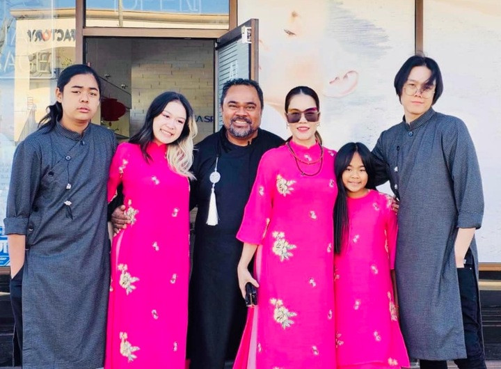 Tổ ấm hạnh phúc của Thu Phương và Dũng Taylor.