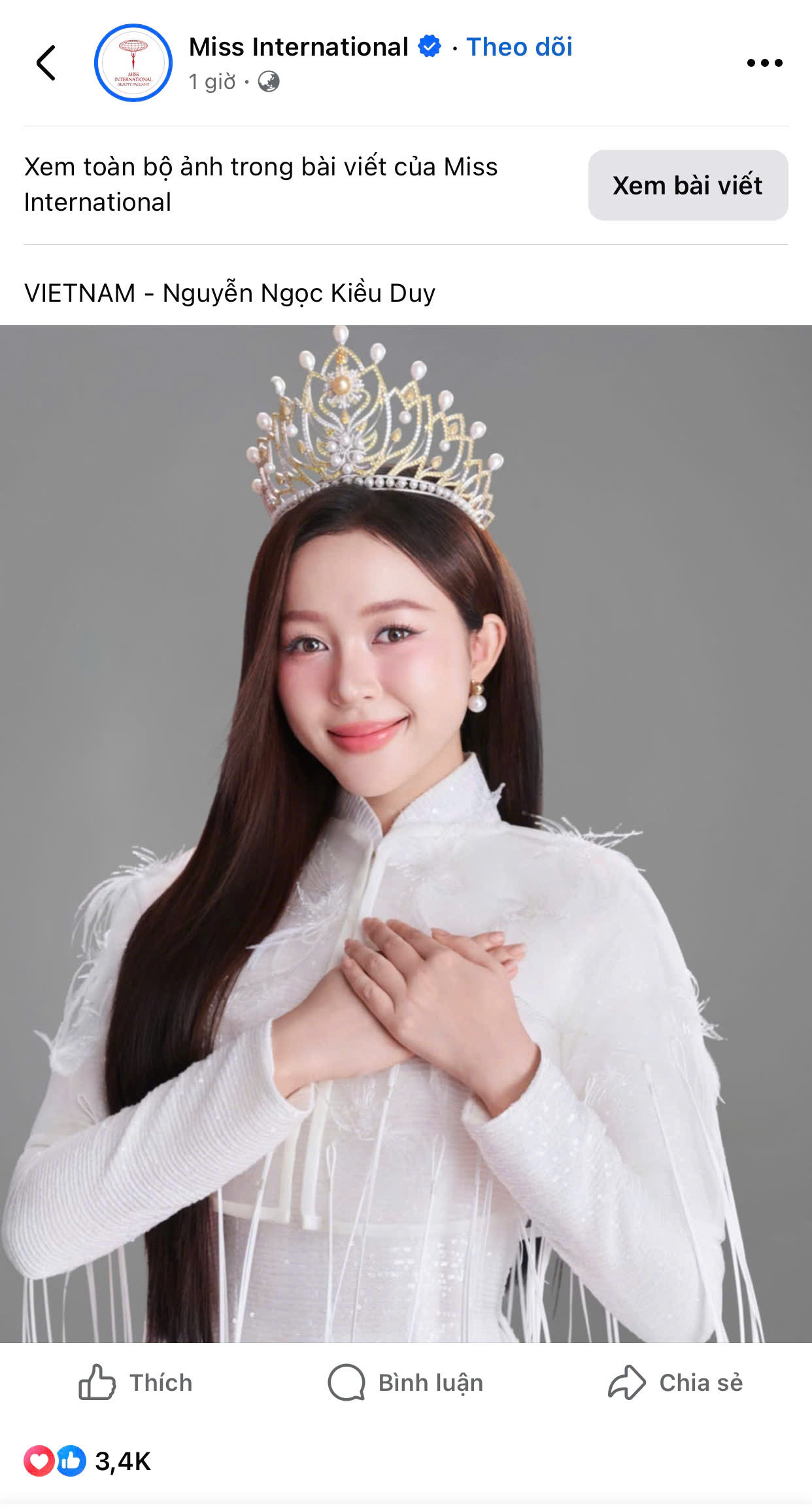 Hoa hậu nối gót Thanh Thủy thi Miss International 2025 Sắc  mờ nhạt lộ khuyết điểm lớn qua cam thường