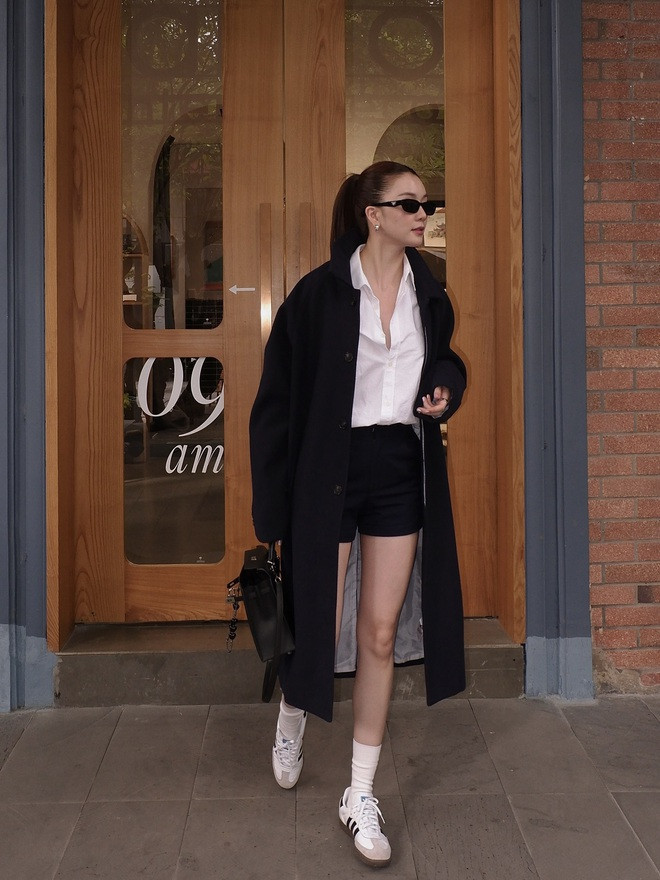 Vắng bóng showbiz Thiều Bảo Trang vẫn nổi bật nhờ gu thời trang hiện đại