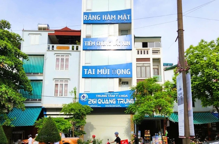 Phòng khám tư, nơi bé trai 6 tháng tuổi tới khám, tiến hành thủ thuật gặp sự cố và tử vong sau đó.