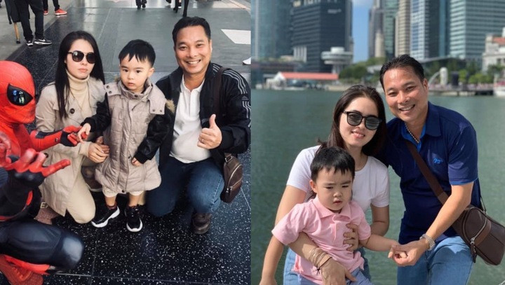 Ngọc Hải không chỉ thành đạt mà còn có một gia đình hạnh phúc.