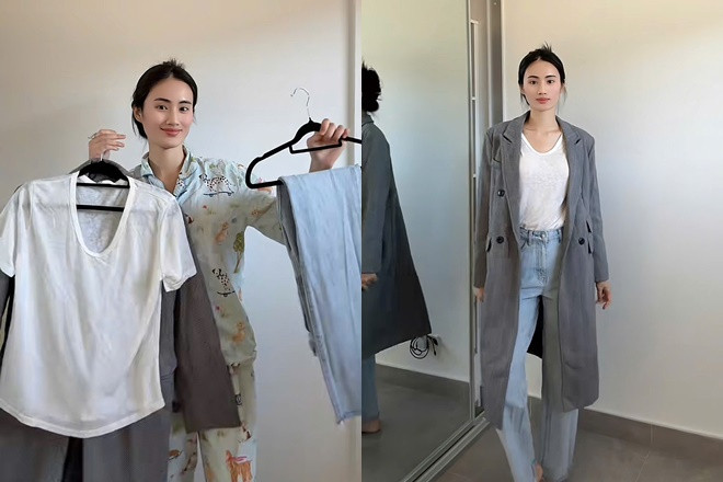 Ý Nhi quay lại Úc du học bị soi toàn mặc lại đồ cũ hoa hậu tiết kiệm mới nổi của Vbiz