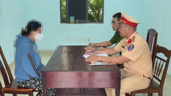 Bà L. là người phụ nữ tông trúng người đi bộ.