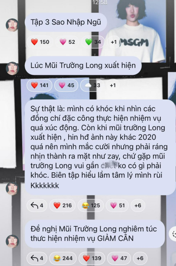 Phản ứng khó đỡ của Hậu Hoàng sau khi nhìn Mũi trưởng Long phát tướng