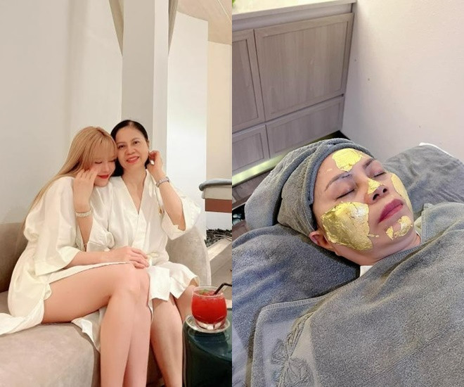 Mặt mộc không phải dạng vừa của 5 mẹ con nhà Thiều Bảo Trâm