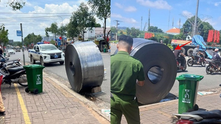 Hiện trường vụ việc. (Ảnh: Lạc Sơn)