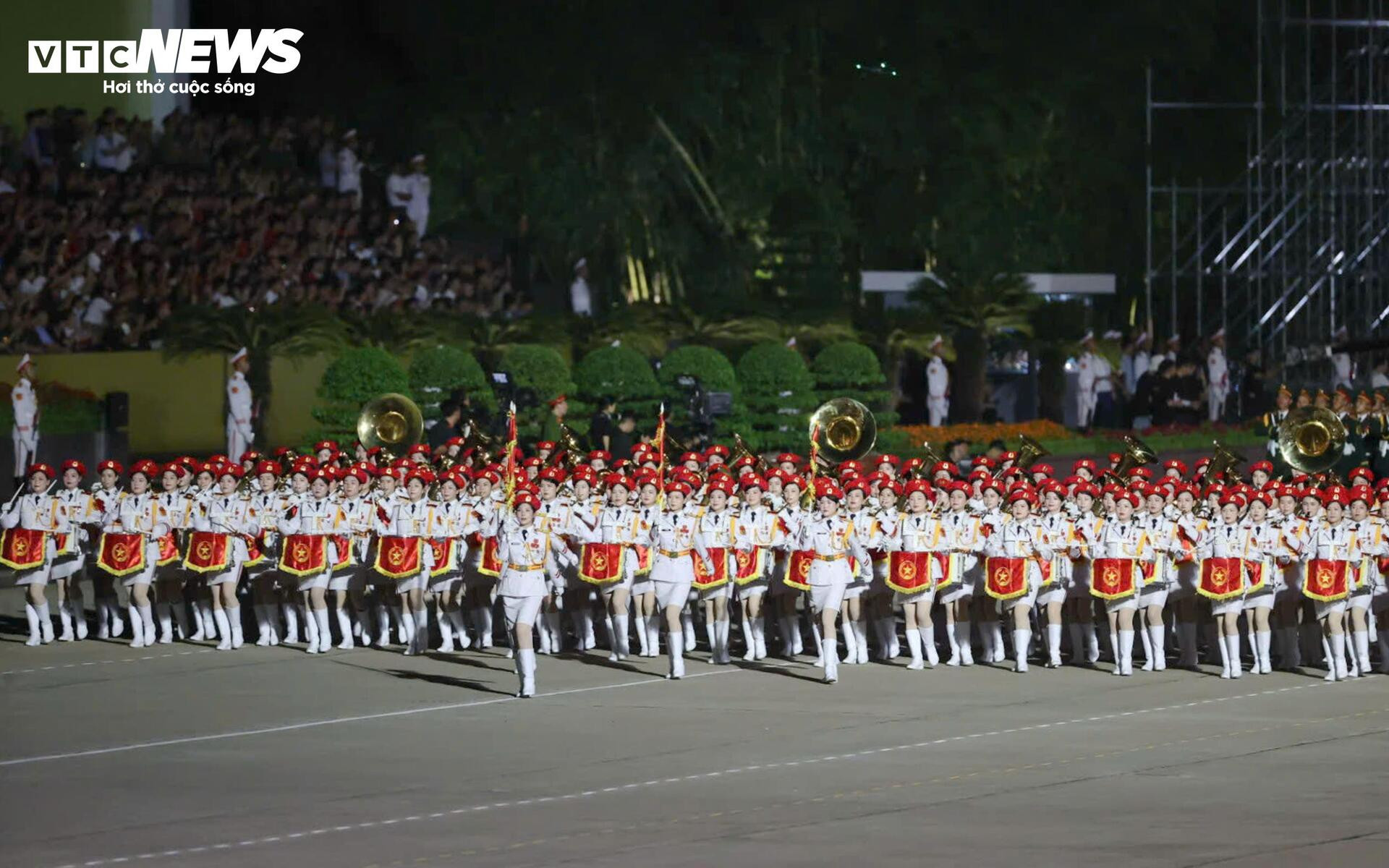 Toàn cảnh buổi tổng hợp luyện A80 lần đầu tiên tại Quảng trường Ba Đình - 5