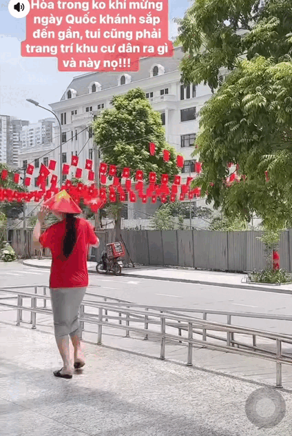 Tháng cuối thai kỳ, Hoa hậu Ngọc Hân vẫn 'bắt trend' yêu nước- Ảnh 1.