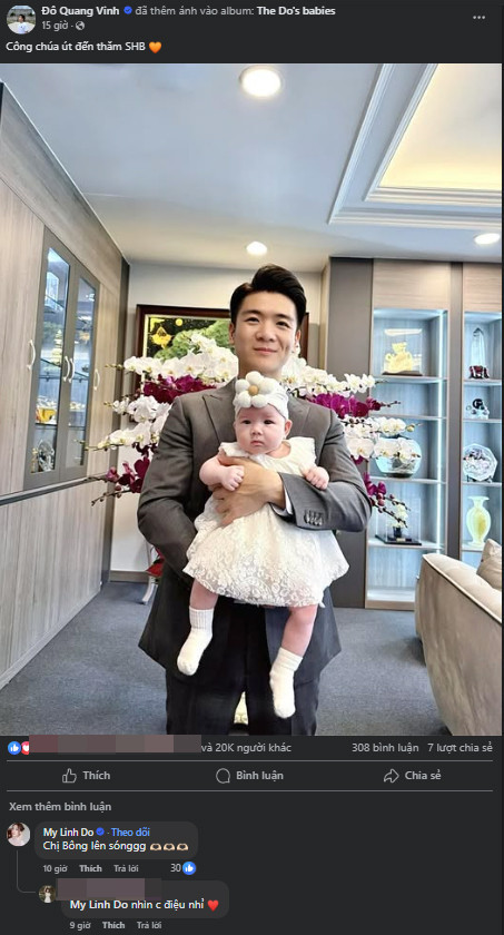 Anh chồng CEO của Đỗ Mỹ Linh bùng nổ visual trong ngày sinh nhật đón tuổi mới