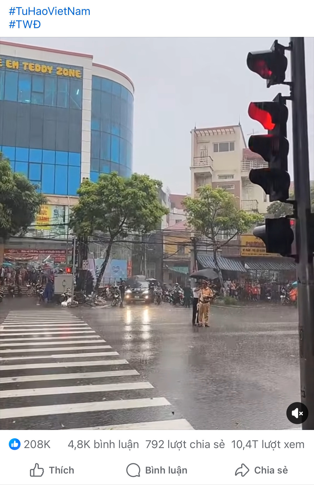 Cư dân mạng rần rần chia sẻ clip 14 giây hút 10 triệu lượt xem liên quan lễ diễu binh nội dung cực hot