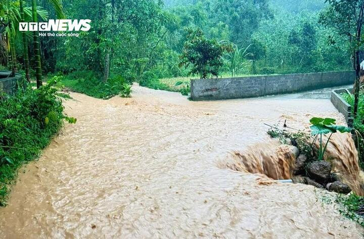 Qua thống kê, mưa lớn trong 3 ngày qua tại Thanh Hóa đã làm hơn 529,4ha lúa, 133,7ha hoa màu, cây trồng hàng năm bị ngập, gãy đổ; hơn 55ha nuôi trồng thủy sản của người dân bị ngập, thiệt hại. Đồng thời, mưa bão gây hư hỏng 37 ngôi nhà, 2 điểm trường.