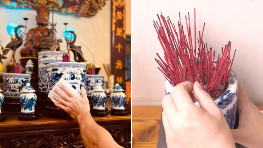 Những đại kỵ khi dọn bàn thờ Rằm tháng 7- Ảnh 3.