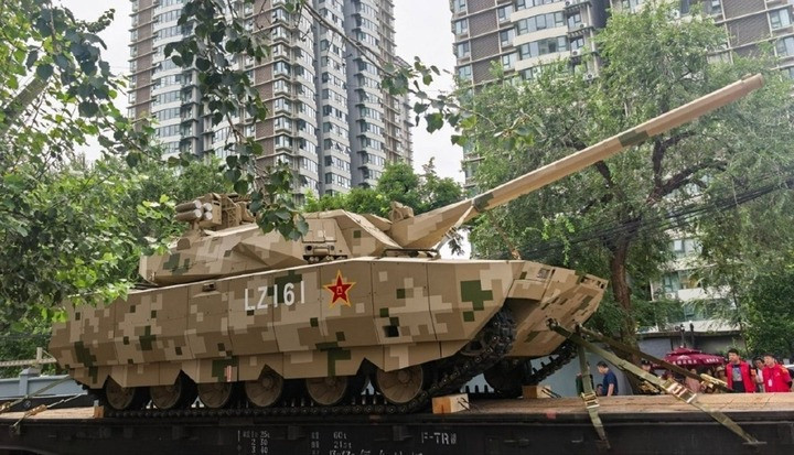 Một góc nhìn khác về xe tăng chiến đấu chủ lực thế hệ tiếp theo của Trung Quốc. Ảnh Defence Blog