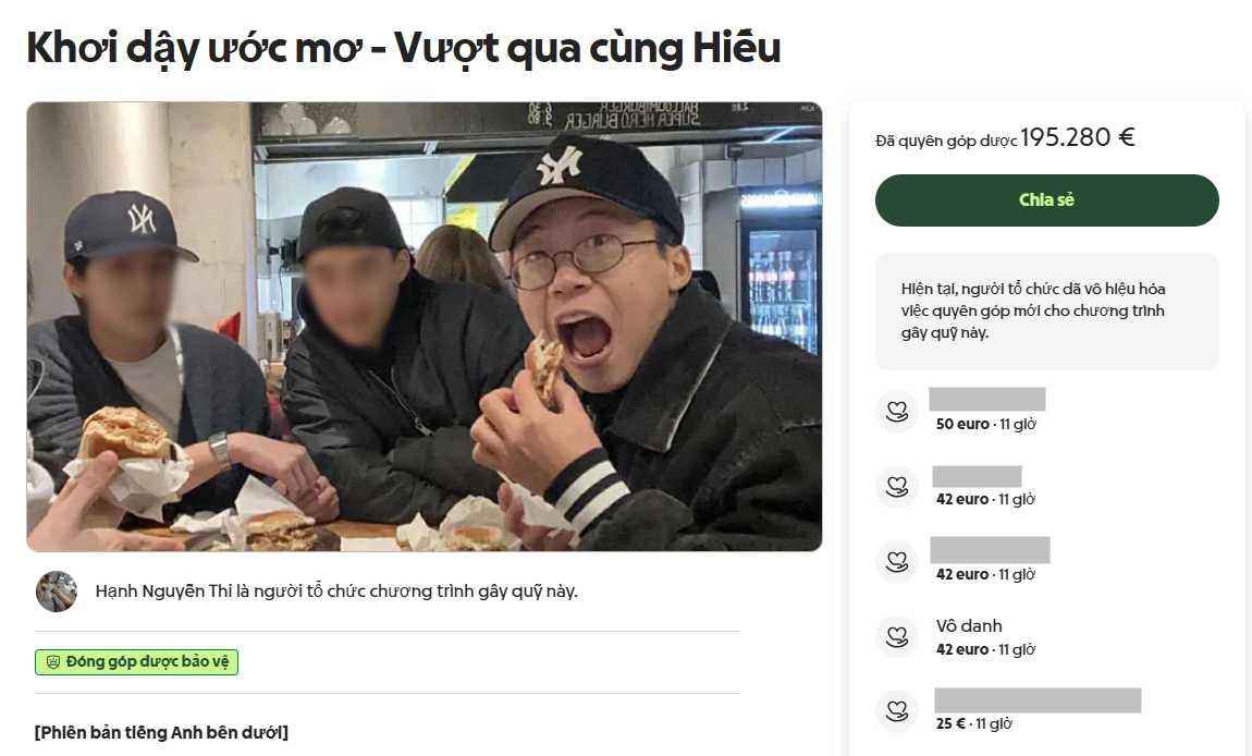 Tình hình hiện tại của Tiktoker Bốp Bọt Biển sau 2 tháng bị tai nạn nghiêm trọng ở Đức