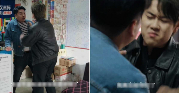 Người đàn ông đến nhận vé số để nhận thưởng, nhưng chủ cửa hàng nói ông quên phát hành tấm vé đó. (Ảnh: Lizhi News)