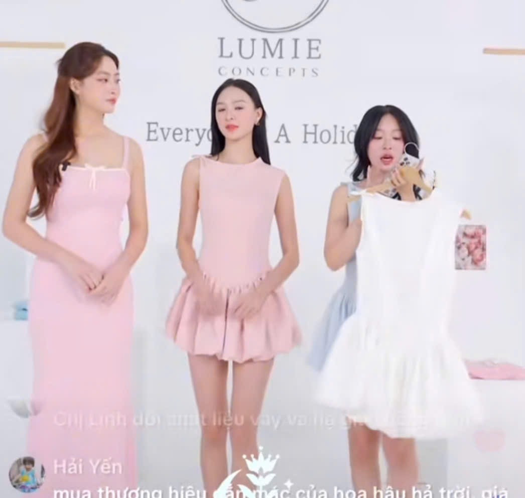 Mỹ nhân Vbiz thi nhau diện trang phục từ brand bị chê của Lương Thùy Linh