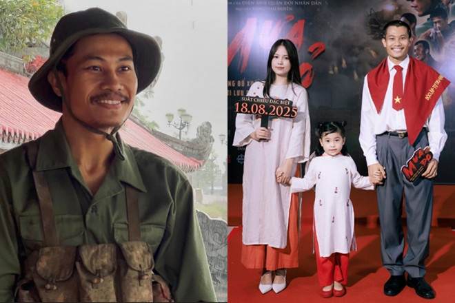 Phương Nam - Tạ của 'Mưa đỏ': Vợ rất hiểu chuyện, thông cảm cho nghề của chồng