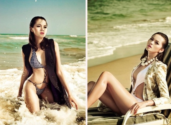 Diễm Châu từng là chân dài có tiếng trong showbiz Việt.