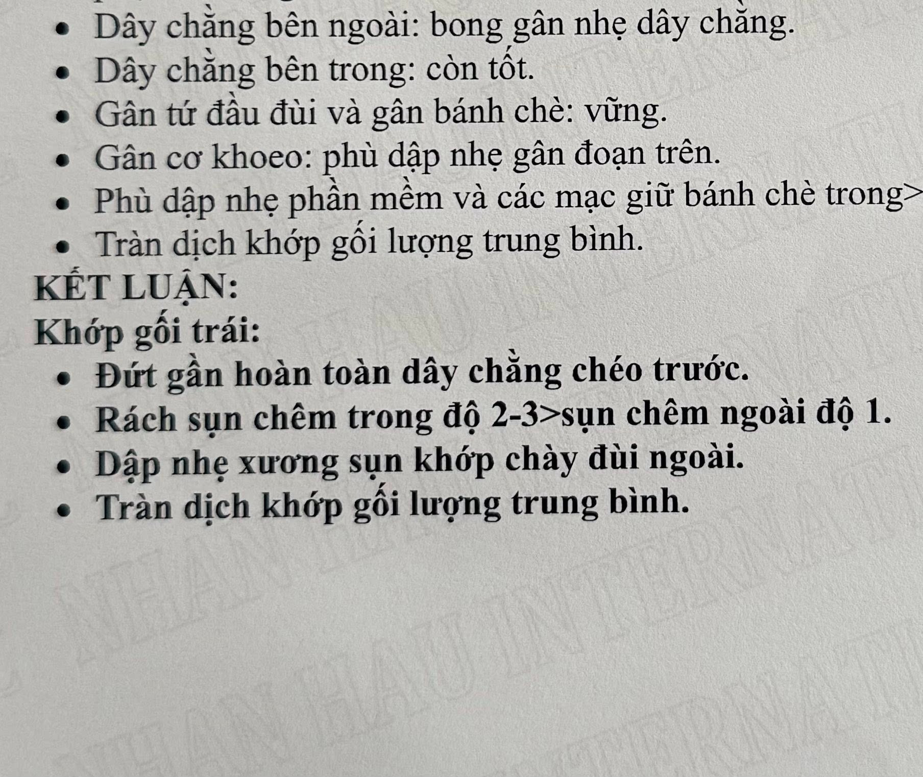Minh Tú bị chấn thương nghiêm trọng dập xương rách sụn đứt dây chằng