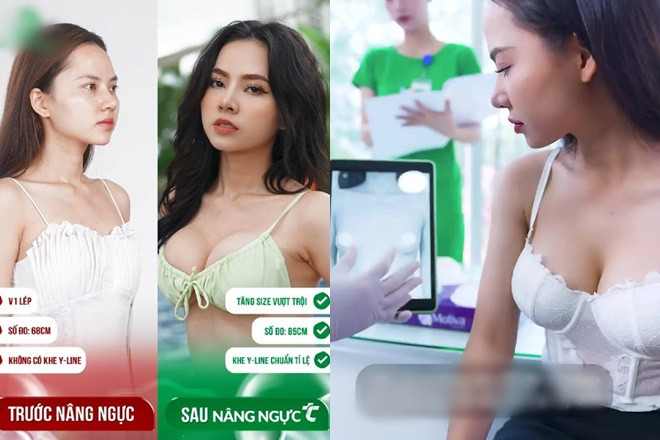 1 Em Xinh bị chê đùi to chân ngắn nay gây sốc với màn thả dáng cháy khét hậu nâng ngực