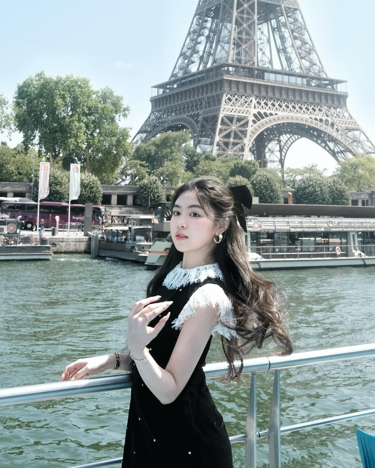 Con gái MC Quyền Linh lộ ngoại hình tăng cân khác xa hình tự đăng trên mạng xã hội