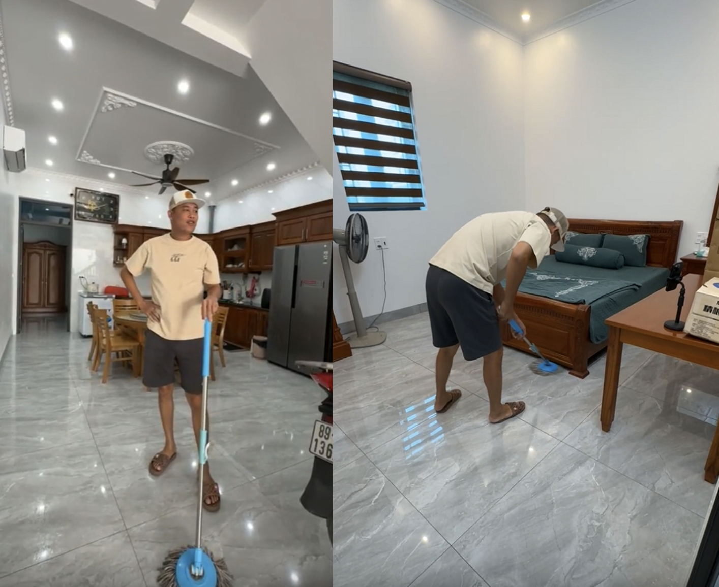 'Đột nhập' nhà riêng Hiệp Gà: Bất ngờ khoảnh khắc lãng mạn nam diễn viên dành cho bạn gái Thu Hà - Ảnh 4.