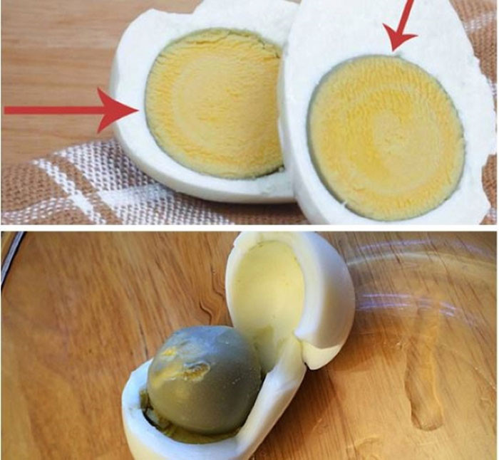Lòng đỏ trứng luộc bị xanh có gây ung thư Trứng vỏ đỏ bổ dưỡng hơn Hôm nay sẽ cho bạn câu trả lời rõ ràng