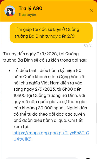 TP Hà Nội ra mắt nền tảng số ''A80 - Tự hào Việt Nam