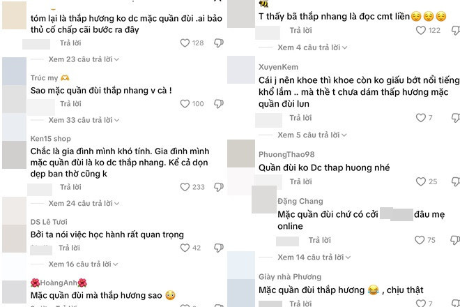 Chu Thanh Huyền bị chỉ trích nặng nề vì trang phục chưa phù hợp khi đứng trước bàn thờ