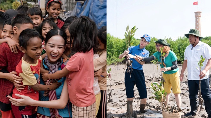 Bảo Ngọc tham gia nhiều dự án cộng đồng.