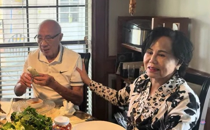 Thanh Tuyền có cuộc sống bình yên bên ông xã ở tuổi già.