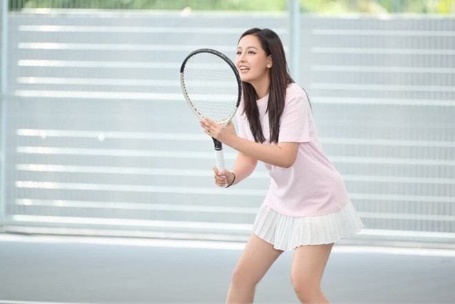 Mai Phương Thúy Thanh Thanh Huyền ghi điểm với phong cách tennis thời thượng